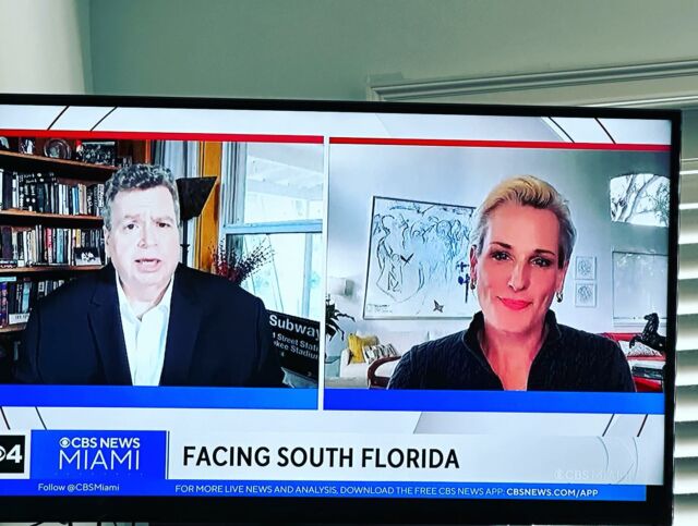 Anna Hochkammer talks about the dangers of the 6 week abortion ban in Florida with Jim Defede. Link in bio. @ahochkammer @jimdefede