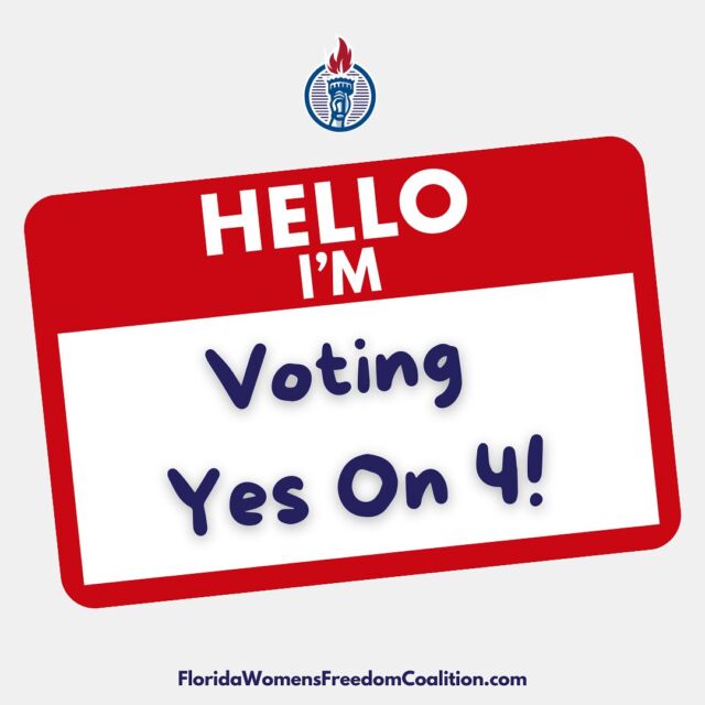 Vote #YesOn4! Early voting is in full swing across Florida. Make sure you have a plan to vote! 💜