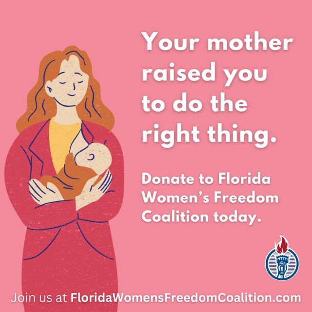 Happy Mother’s Day from Florida Women’s Freedom Coalition! 💗 

Celebrate today by protecting Florida’s women and girls! To learn more and support, head to floridawomensfreedomcoalition.com!